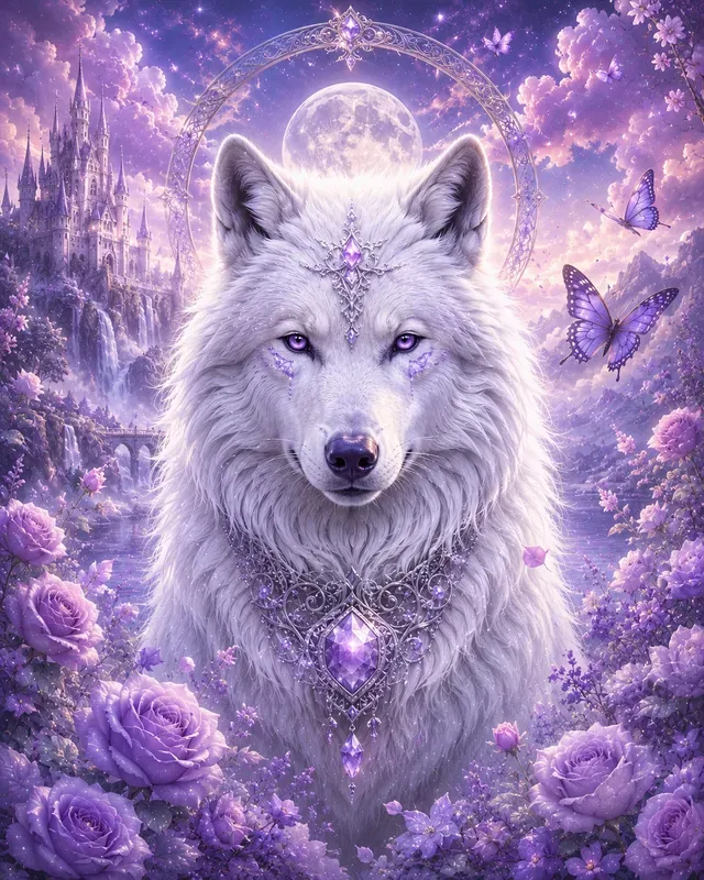 Dreamy Fantasy Animal Portrait Generator