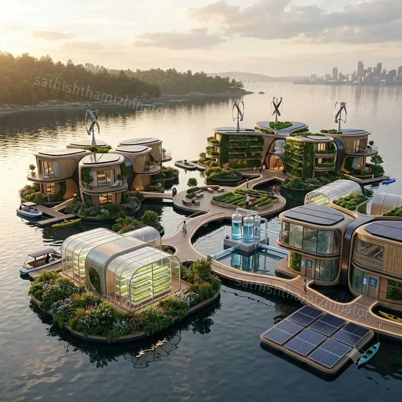 Futuristic Green Architecture Generator
