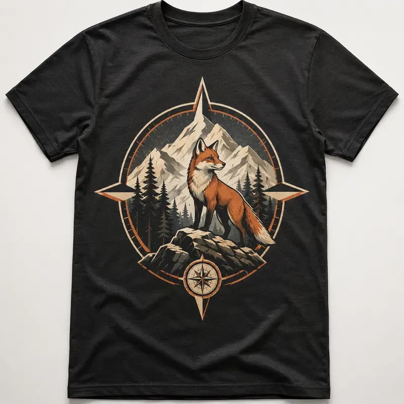 Minimal Adventure Badge Tees