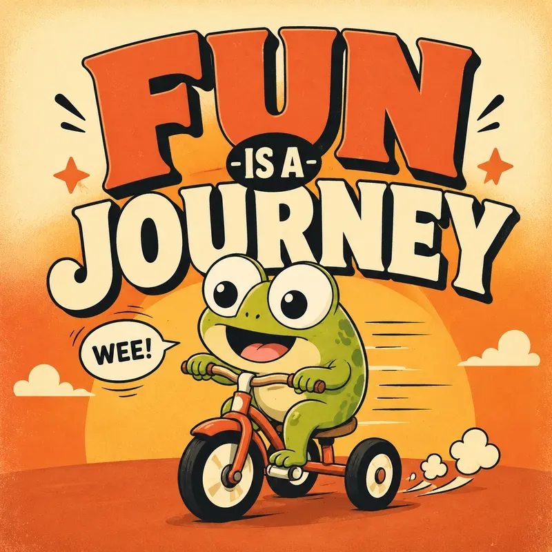 Quirky Cartoon Balance Fun