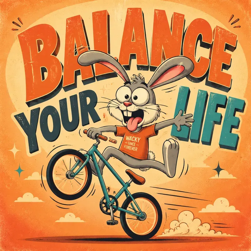 Quirky Cartoon Balance Fun