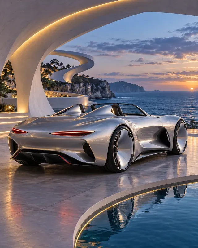 Futuristic Automotive Concept Posters