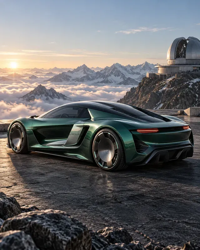 Futuristic Automotive Concept Posters