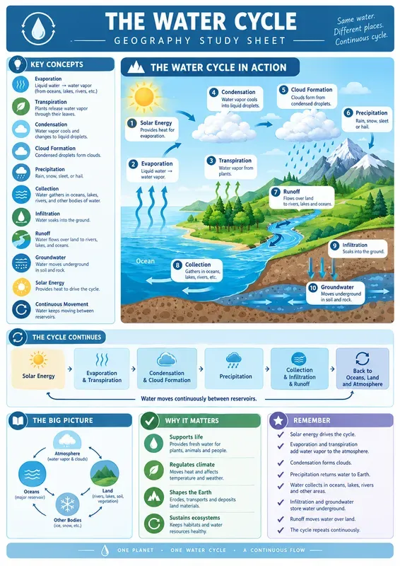 Visual Study Sheet Builders