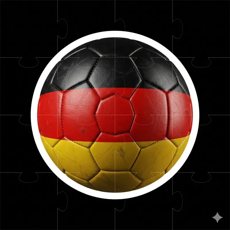National Flag Colors Football Stickers