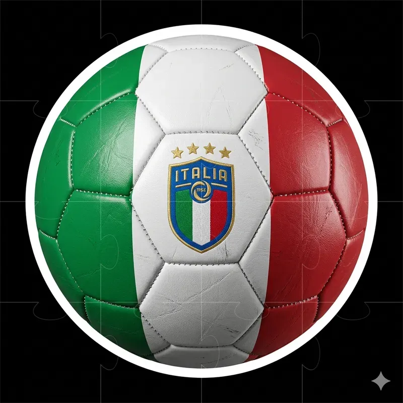 National Flag Colors Football Stickers
