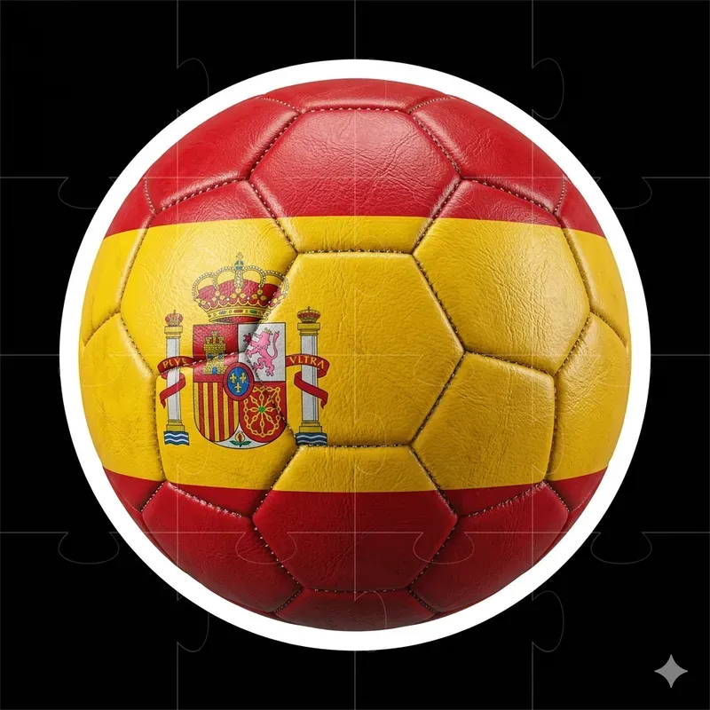 National Flag Colors Football Stickers