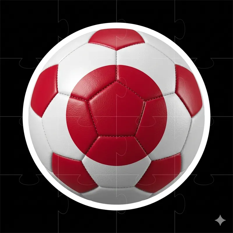 National Flag Colors Football Stickers