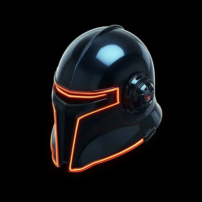 Cyberpunk Neon Gaming 3D Icons