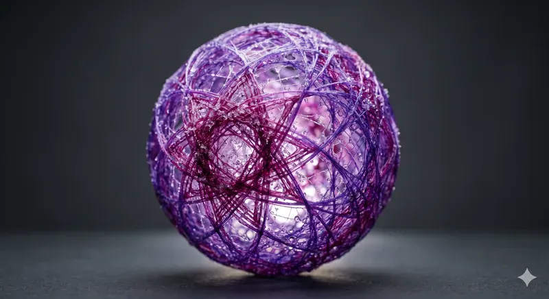 Delicate 3D Cotton Candy Weave Models