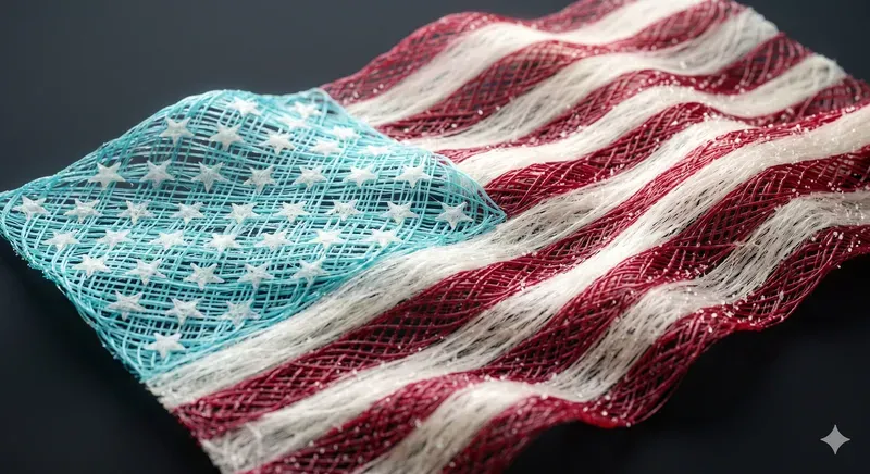Delicate 3D Cotton Candy Weave Models