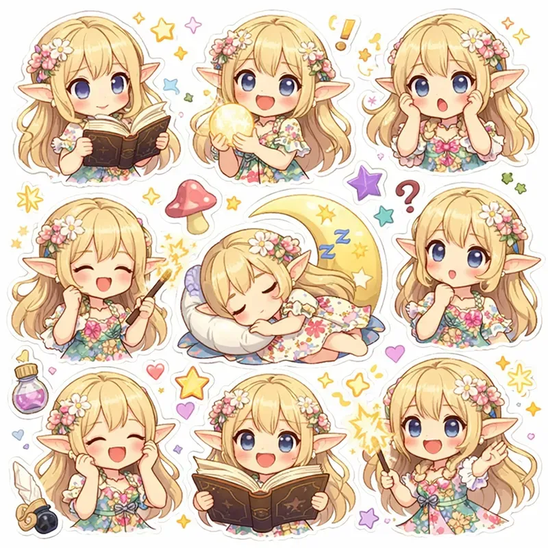 Cute Anime Sticker Kits