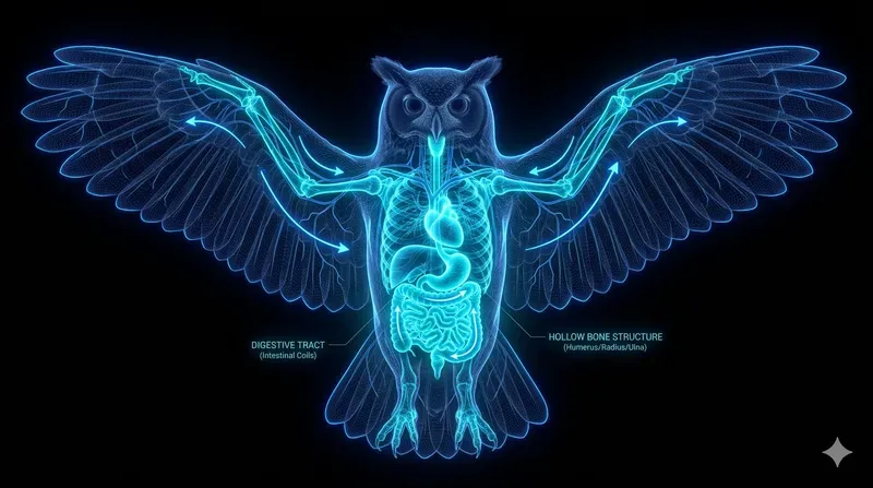 Futuristic Bioluminescent Xray Diagrams