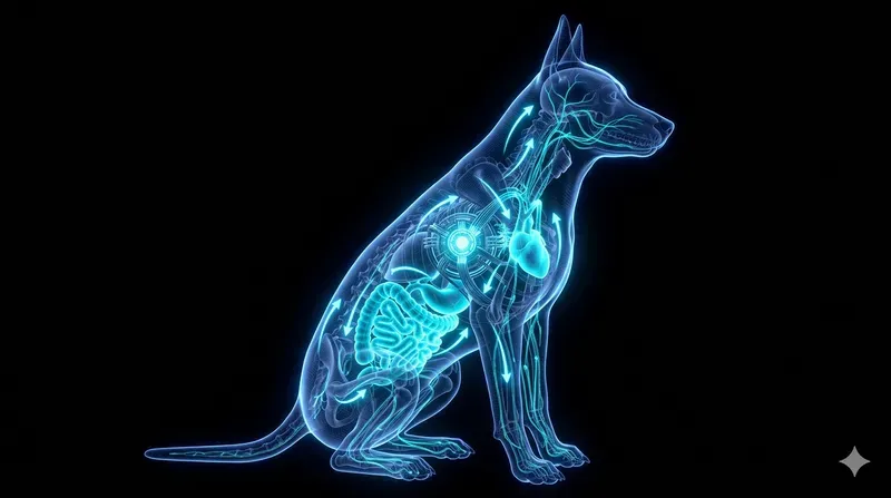 Futuristic Bioluminescent Xray Diagrams