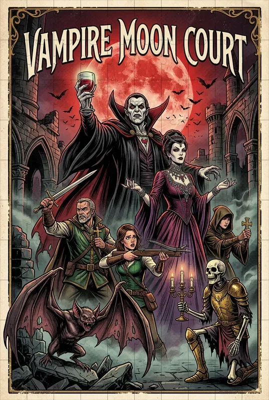 Vintage Horror Comic Posters