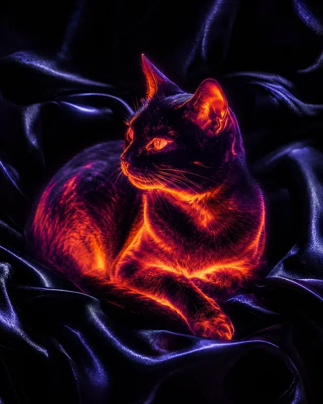 Infrared Satin Phantoms Thermal Editors