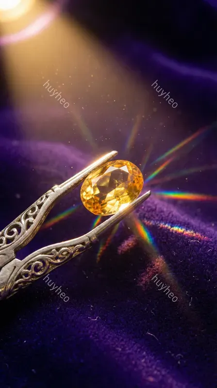 Luxury Macro Gemstone Photography