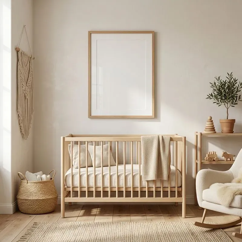 Boho Nursery Frame Mockups