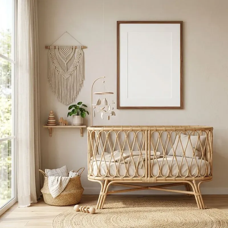 Boho Nursery Frame Mockups