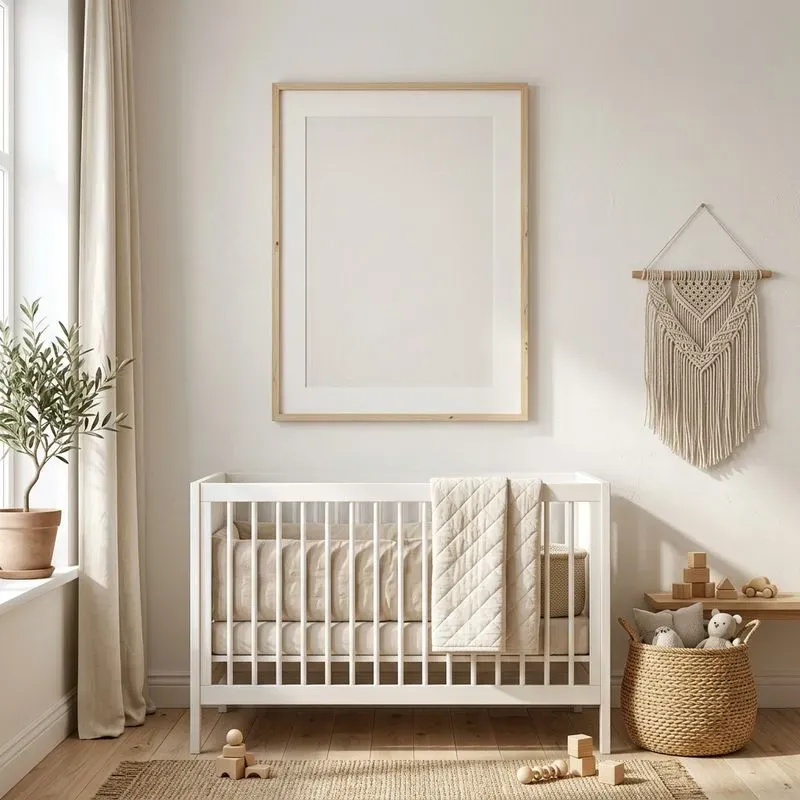 Boho Nursery Frame Mockups
