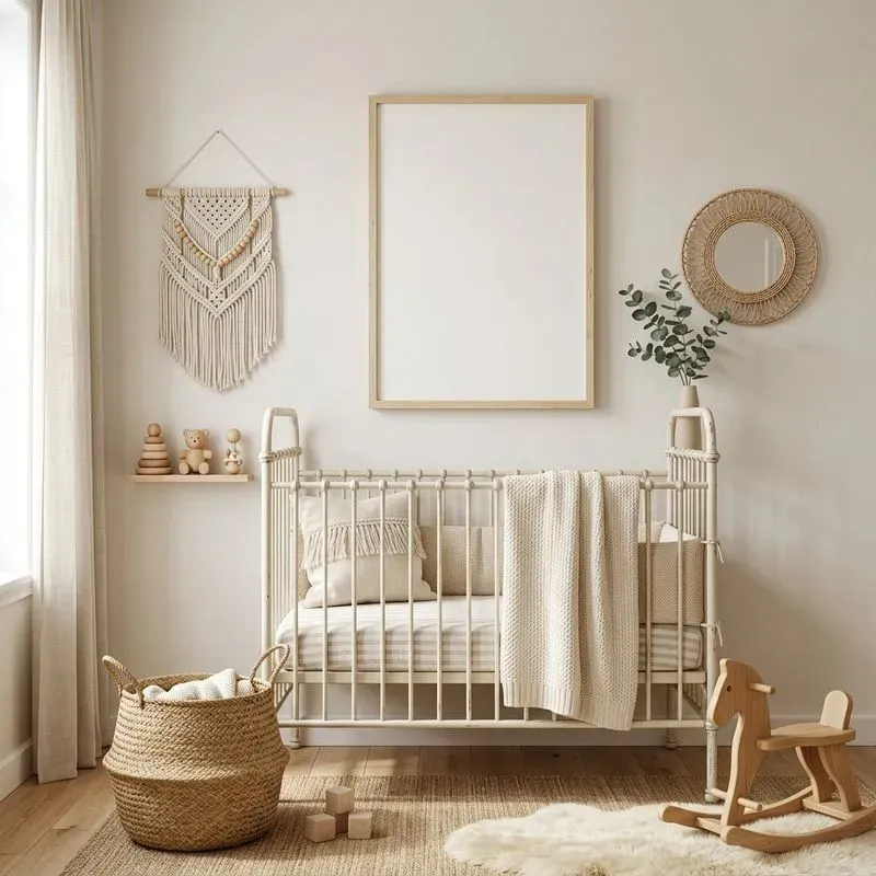 Boho Nursery Frame Mockups