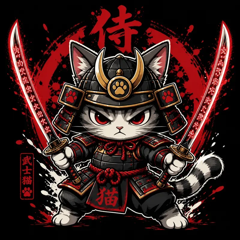 Chibi Warrior Mascots