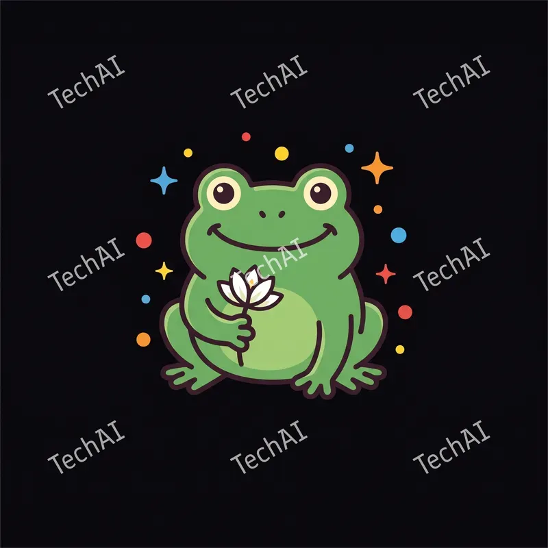 Kawaii Flat Cartoon Character Clipart