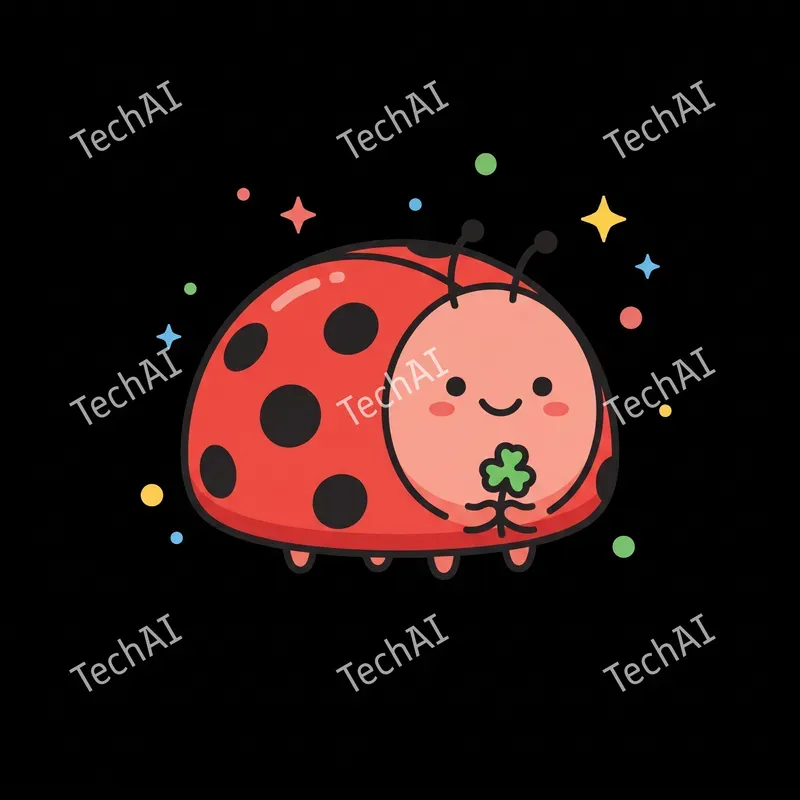 Kawaii Flat Cartoon Character Clipart