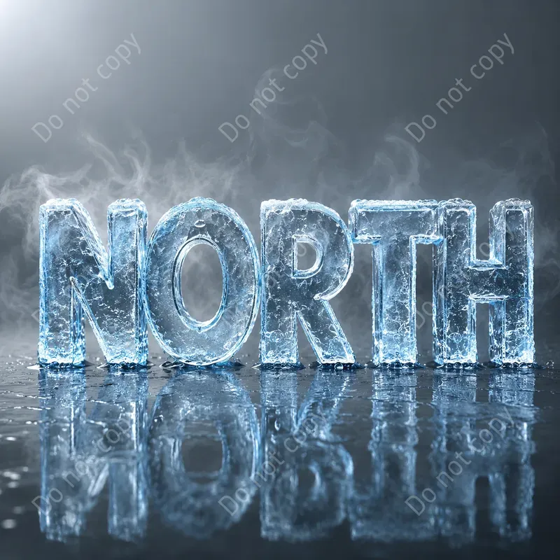 Frozen Crystal Ice 3D Logo Makers