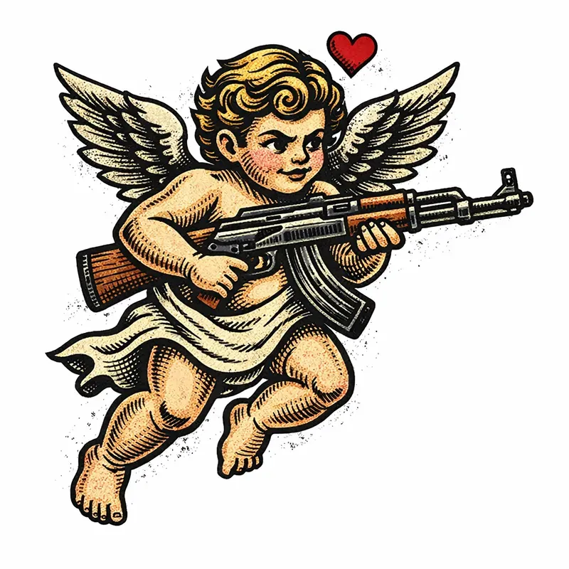 Vintage Tattoo Illustration Retro Art