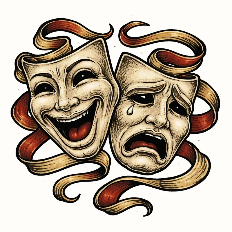 Vintage Tattoo Illustration Retro Art