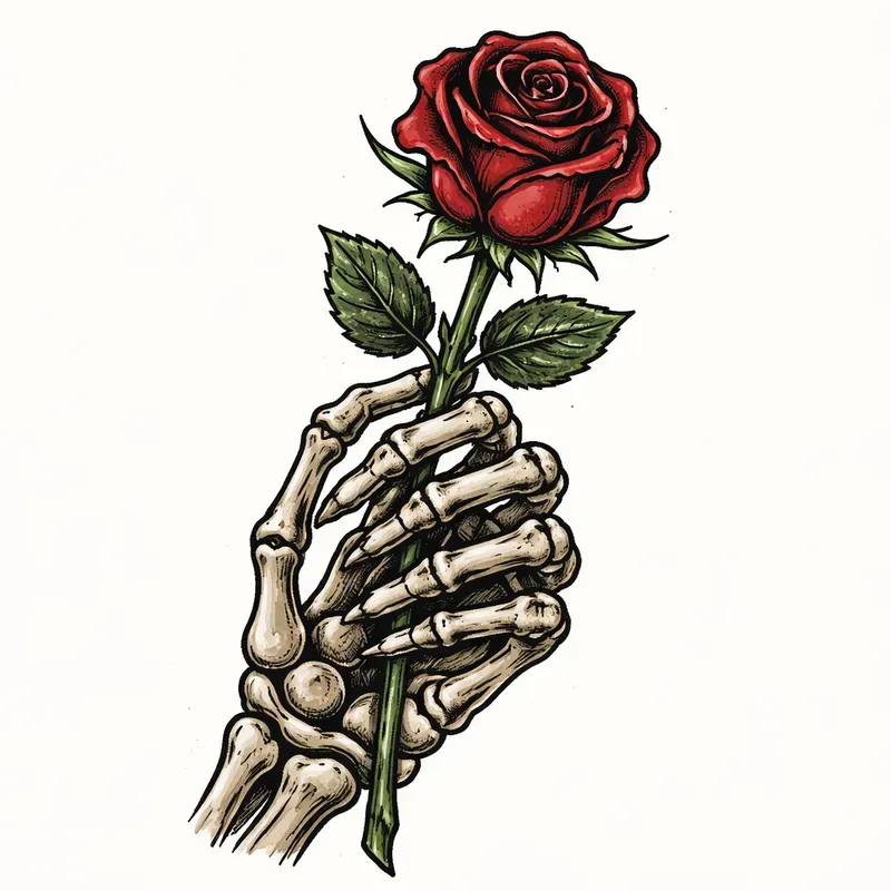 Vintage Tattoo Illustration Retro Art