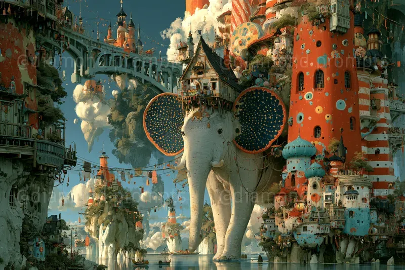 Beautifully Bizarre Dreamworlds