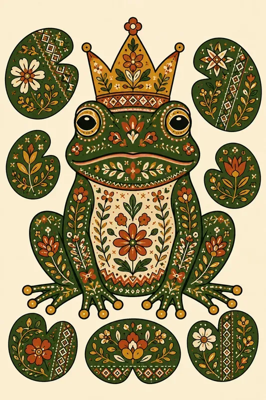 Folk Art Botanical Spirits