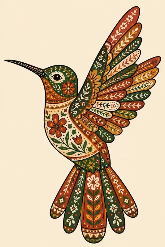 Folk Art Botanical Spirits