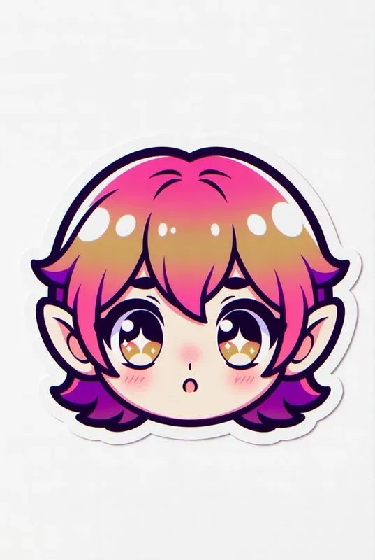 Anime Chibi Emoji Sticker Generator
