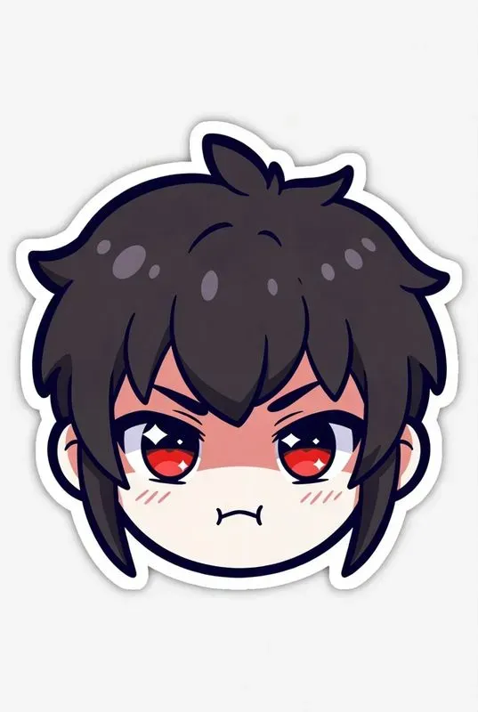Anime Chibi Emoji Sticker Generator