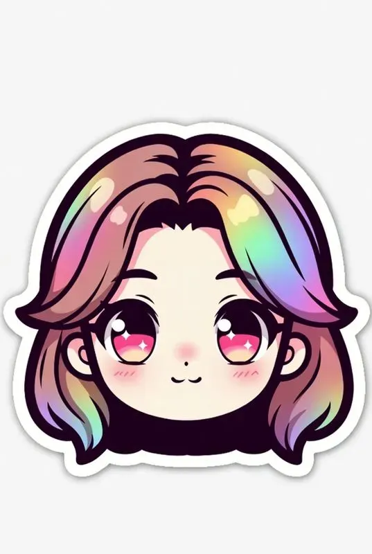 Anime Chibi Emoji Sticker Generator