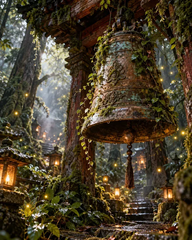 Hyperrealistic Enchanted Bells