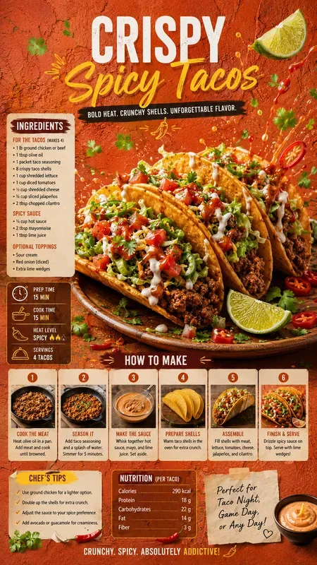 Pro Food Recipe Infographics