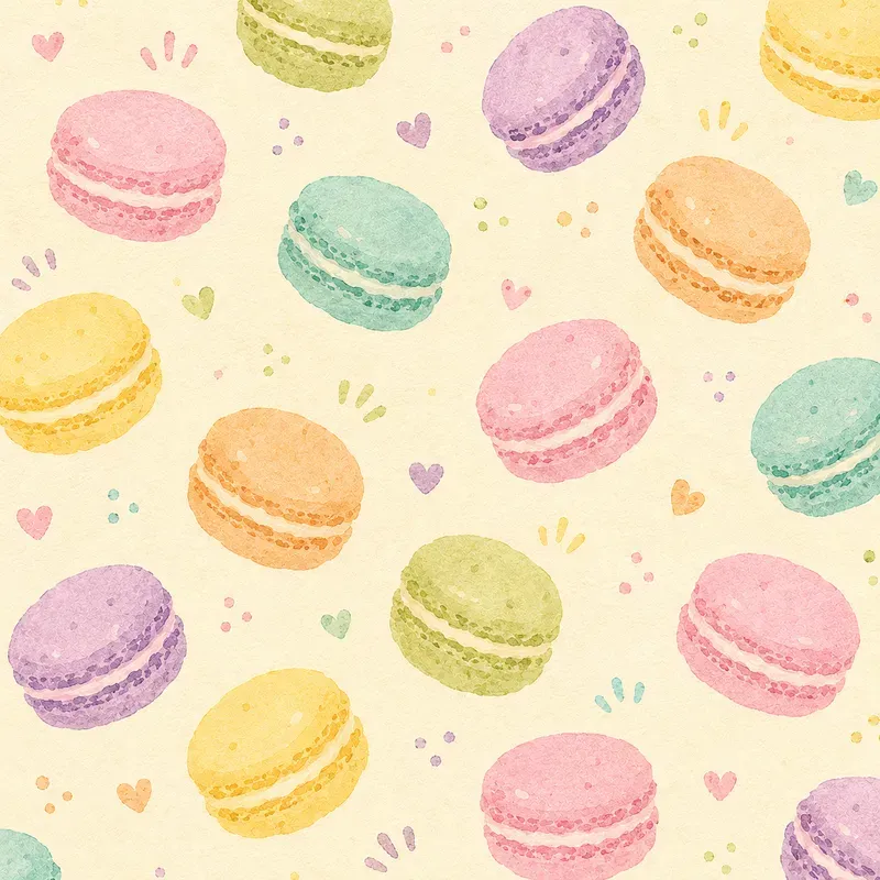 Seamless Stationery Pattern Design Assets