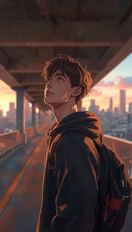 Aesthetic Golden Hour Animes