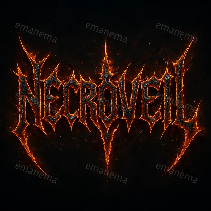 Heavy Metal Band Logos