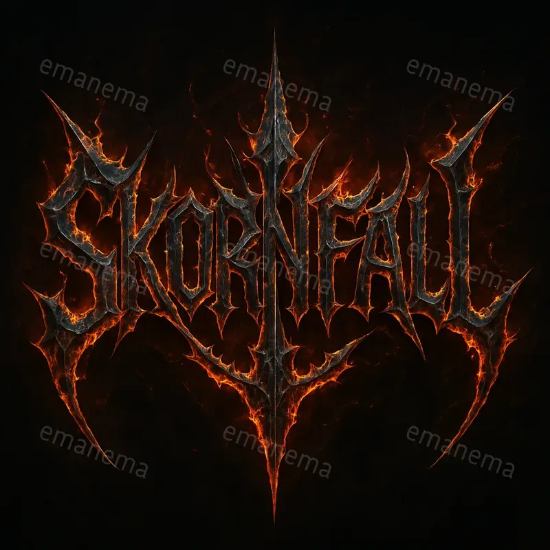Heavy Metal Band Logos