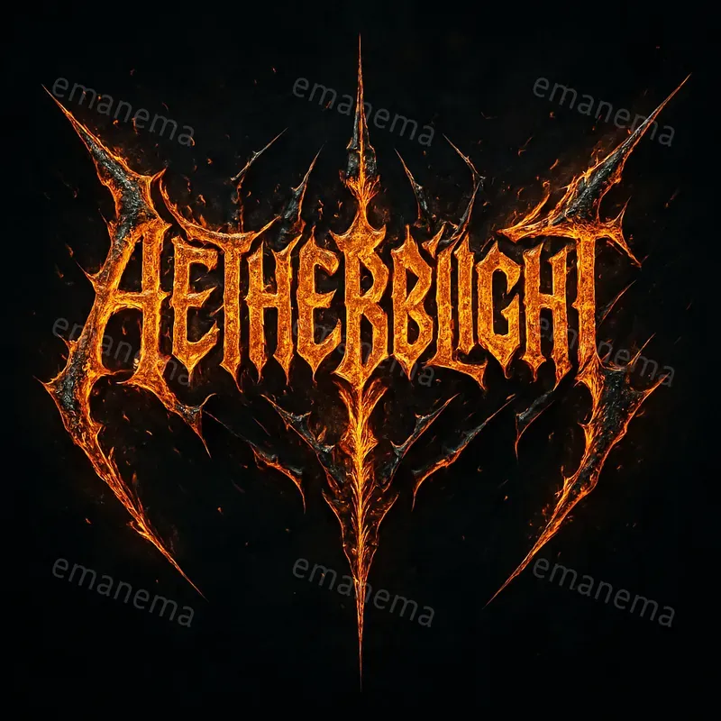 Heavy Metal Band Logos