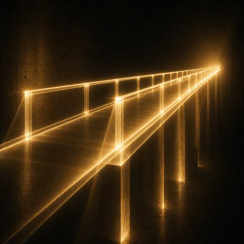 Light Beam Sculptures