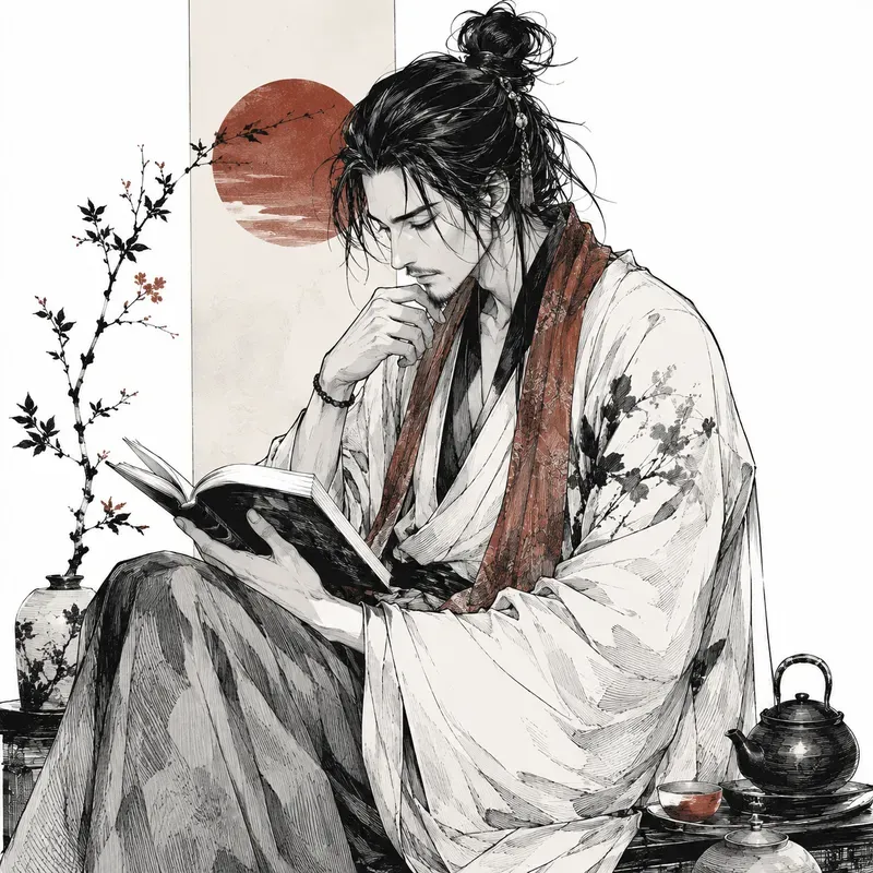 Monochrome Muse Character Portraits