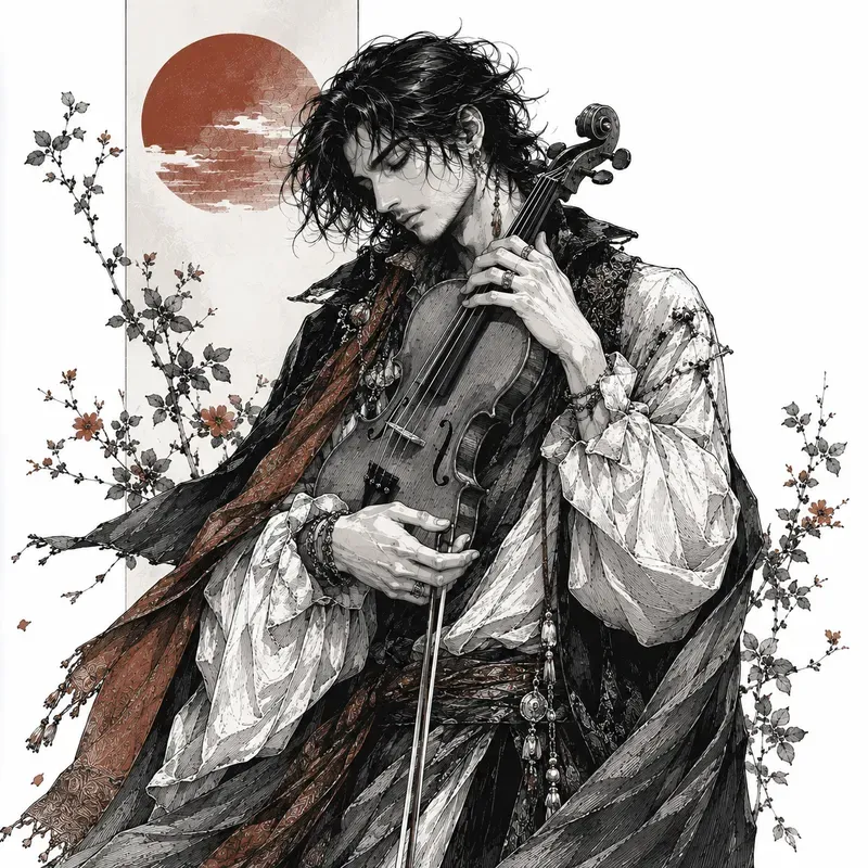 Monochrome Muse Character Portraits