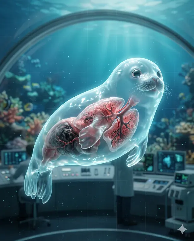 Surreal Jelly Creature Anatomy Renders