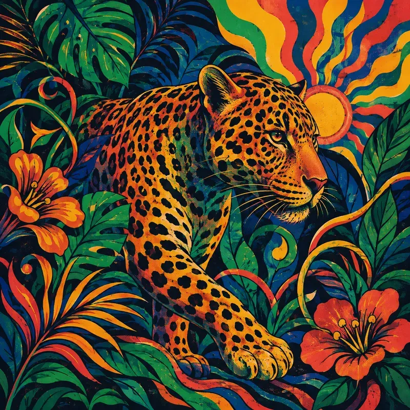 Psychedelic Stencil Reveries